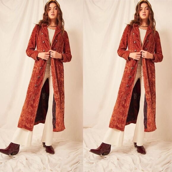 Free People Soho Velvet Duster - Picture 1 of 5